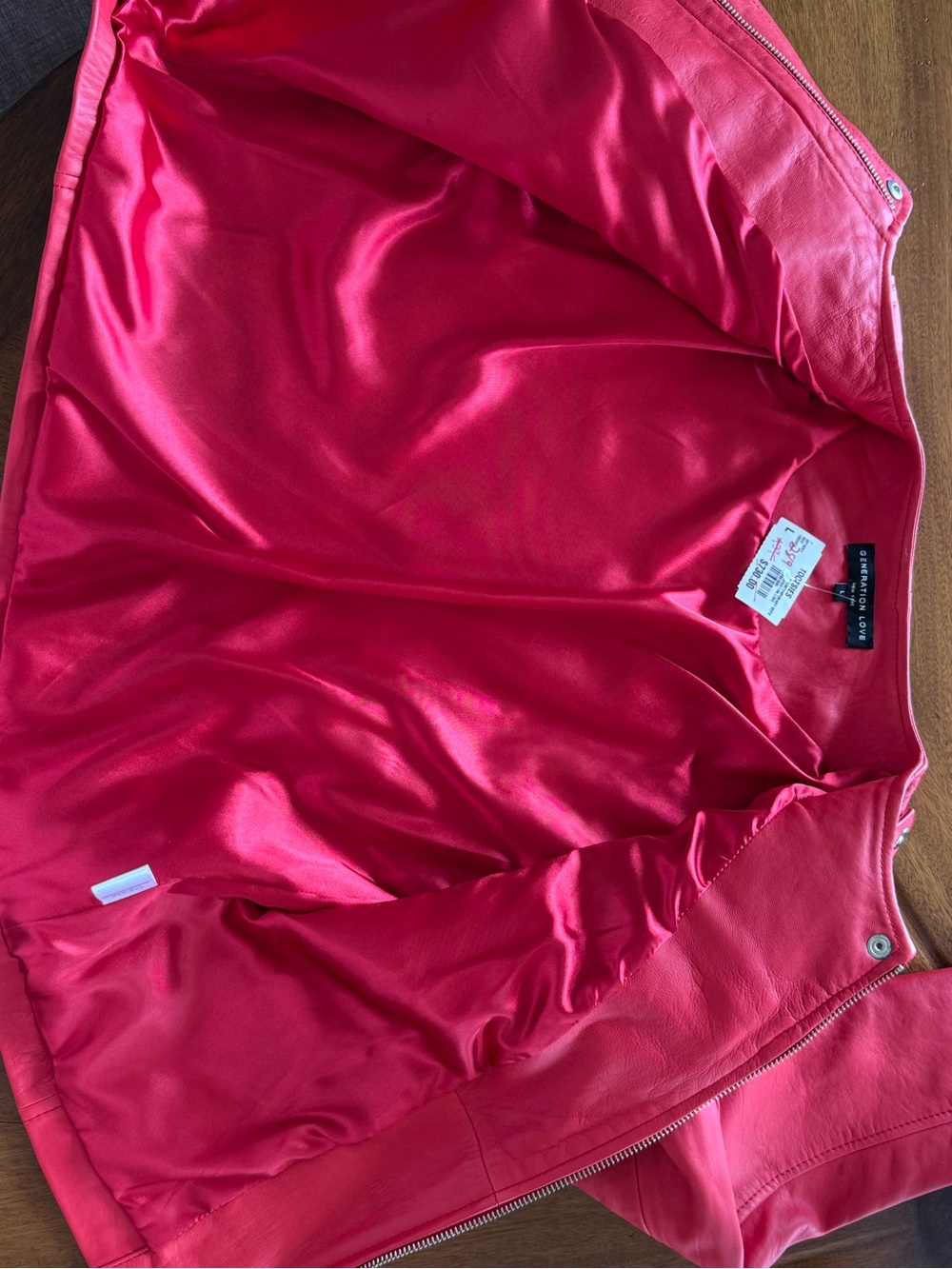 NWT* $798 Generation Love Michelle Moto Jacket *DEFECT* - Picture 9 of 15